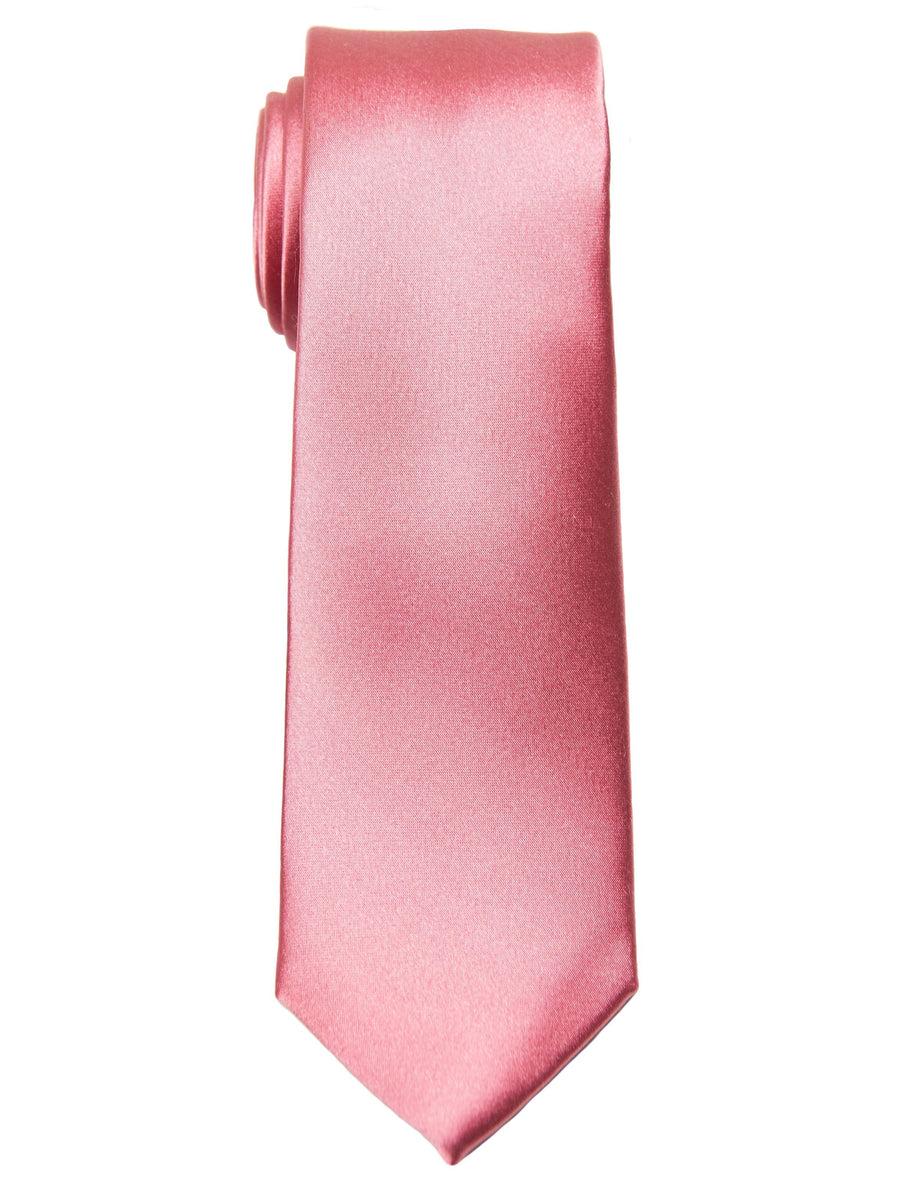 Boy's Tie 28556- Solid-Pink Boys Tie Heritage House 
