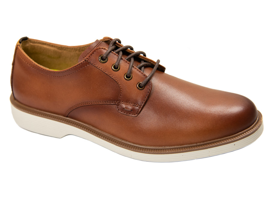 Florsheim 28669-Boy's Shoe-Plain Toe Oxford-Cognac