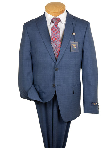Image of Hart Schaffner Marx 28735 97% Wool/3% Spandex Boy's Suit - Weave - Medium Blue