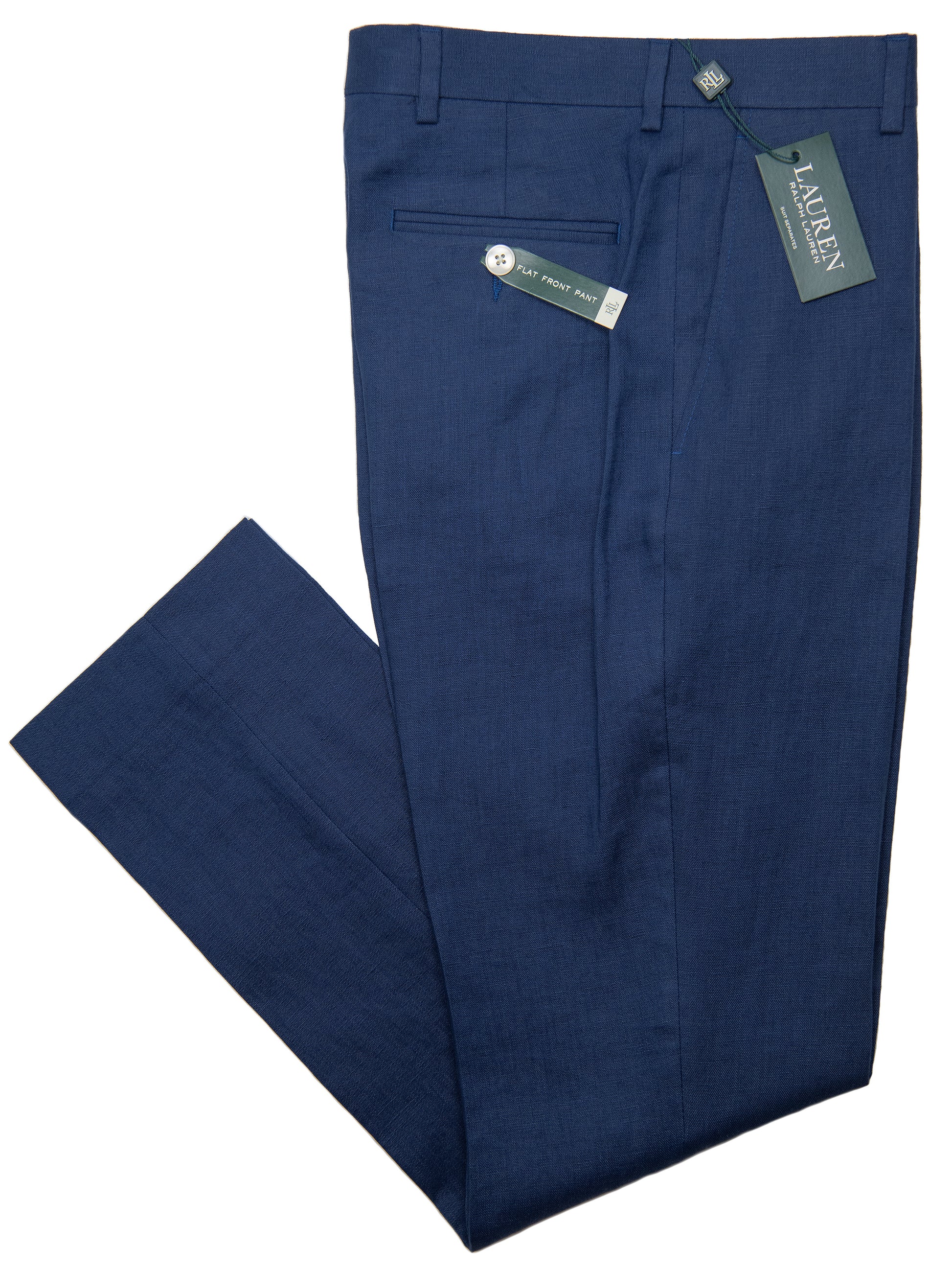 Lauren Ralph Lauren 28763P 100% Linen Boy's Dress Pant - Solid - Navy - 8 REG / Navy Lauren Ralph Lauren 28763P 100% Linen Boy's Dress Pant - Solid - Navy - 8 REG / Navy