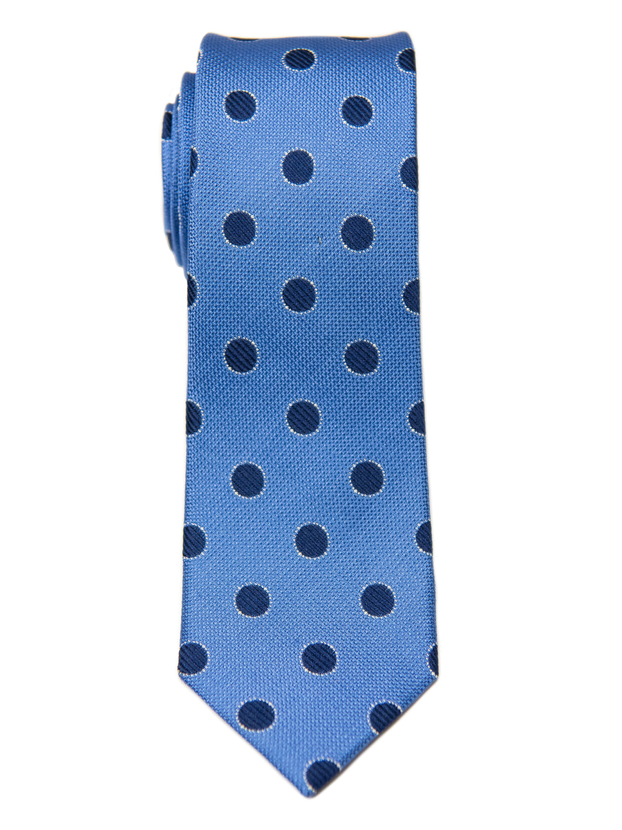 Heritage House 28841 100% Silk Boy's Tie - Neat - Blue