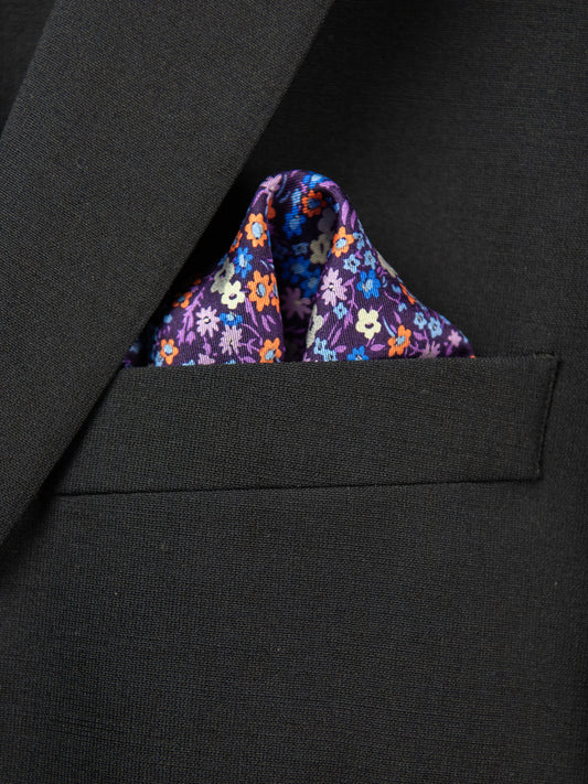 Boy's Pocket Square 29116 Purple