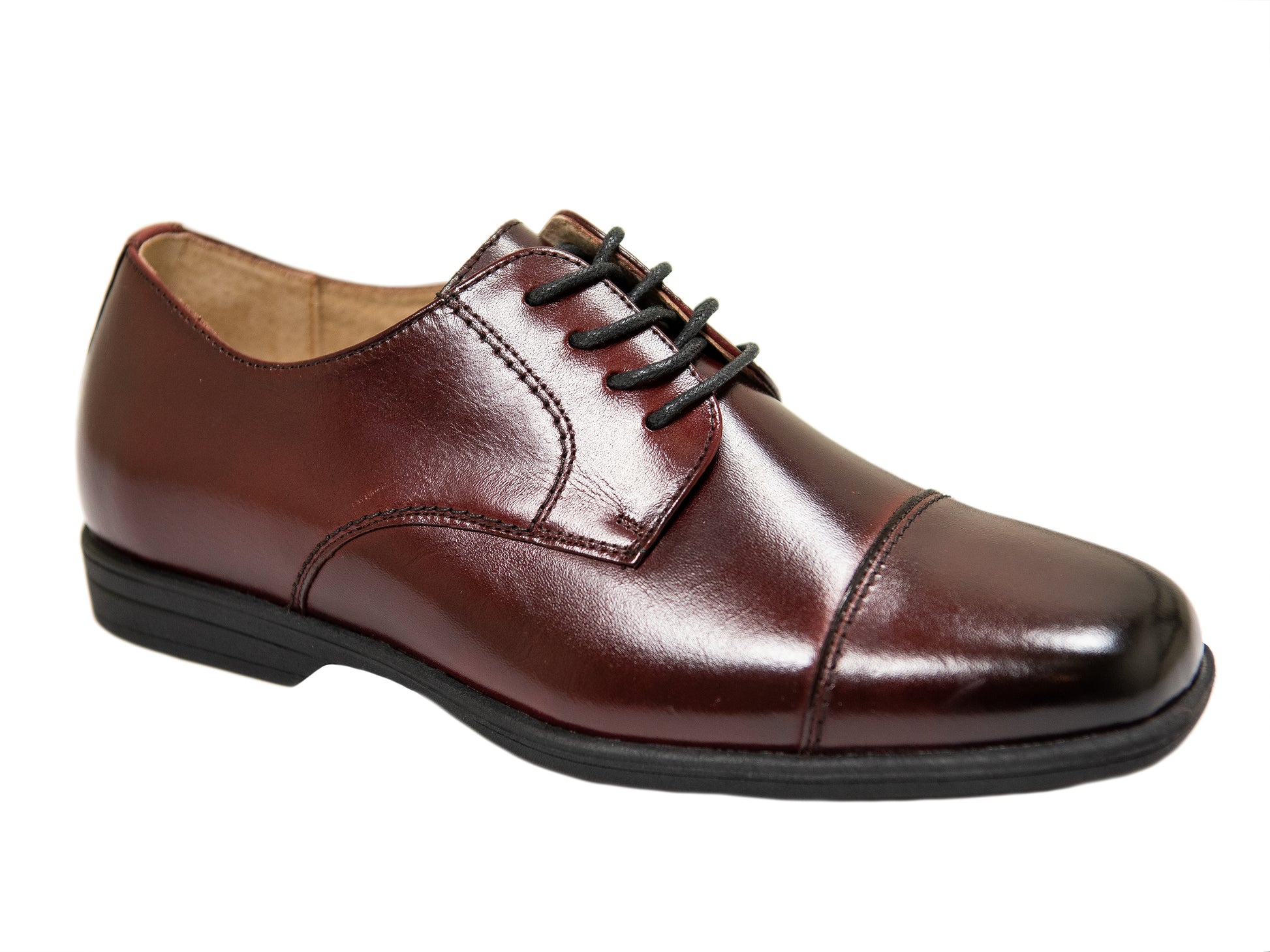 Florsheim 29130 Boys' Cap Toe Oxfords - Reveal Jr. - Burgundy - 12 (LITTLE BOYS) / Burgundy Florsheim 29130 Boys' Cap Toe Oxfords - Reveal Jr. - Burgundy - 12 (LITTLE BOYS) / Burgundy