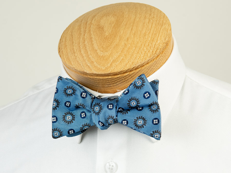 ScottyZ 29228 Young Men's Bow Tie - Neat - Blue