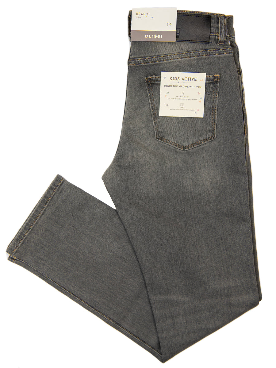 DL1961 29239 Boy's Jeans - Slim Fit - Gray