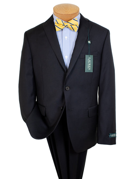 Lauren Ralph Lauren 29252 100% Wool Boy's Suit Separates Jacket - Solid - Black