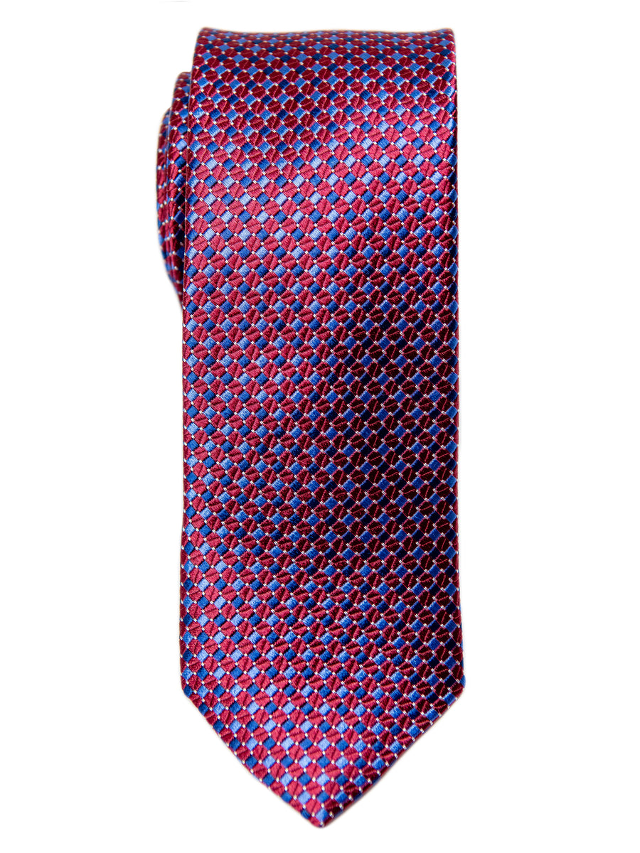 Heritage House 29632 Boy's Tie - Neat - Red/Blue