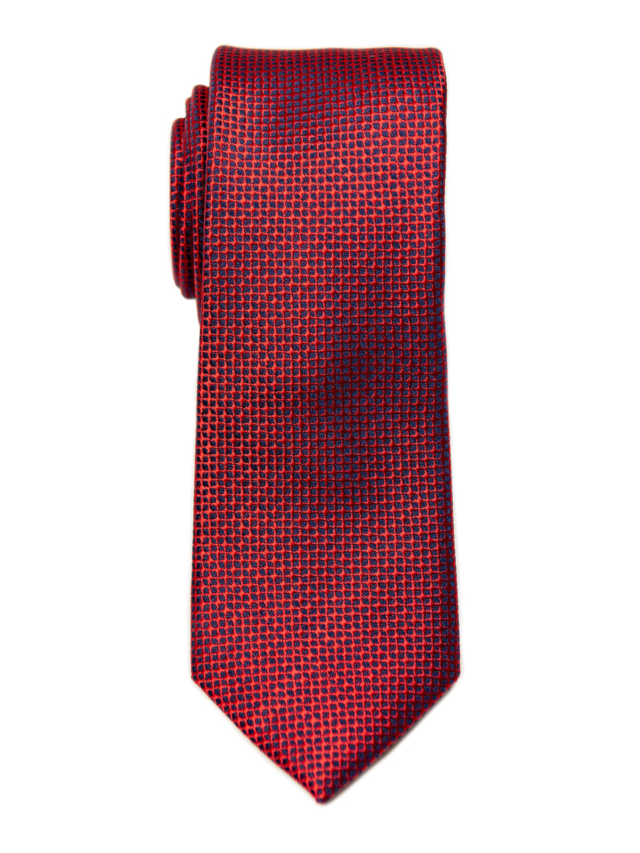 Heritage House 29638 Boy's Tie - Neat - Red