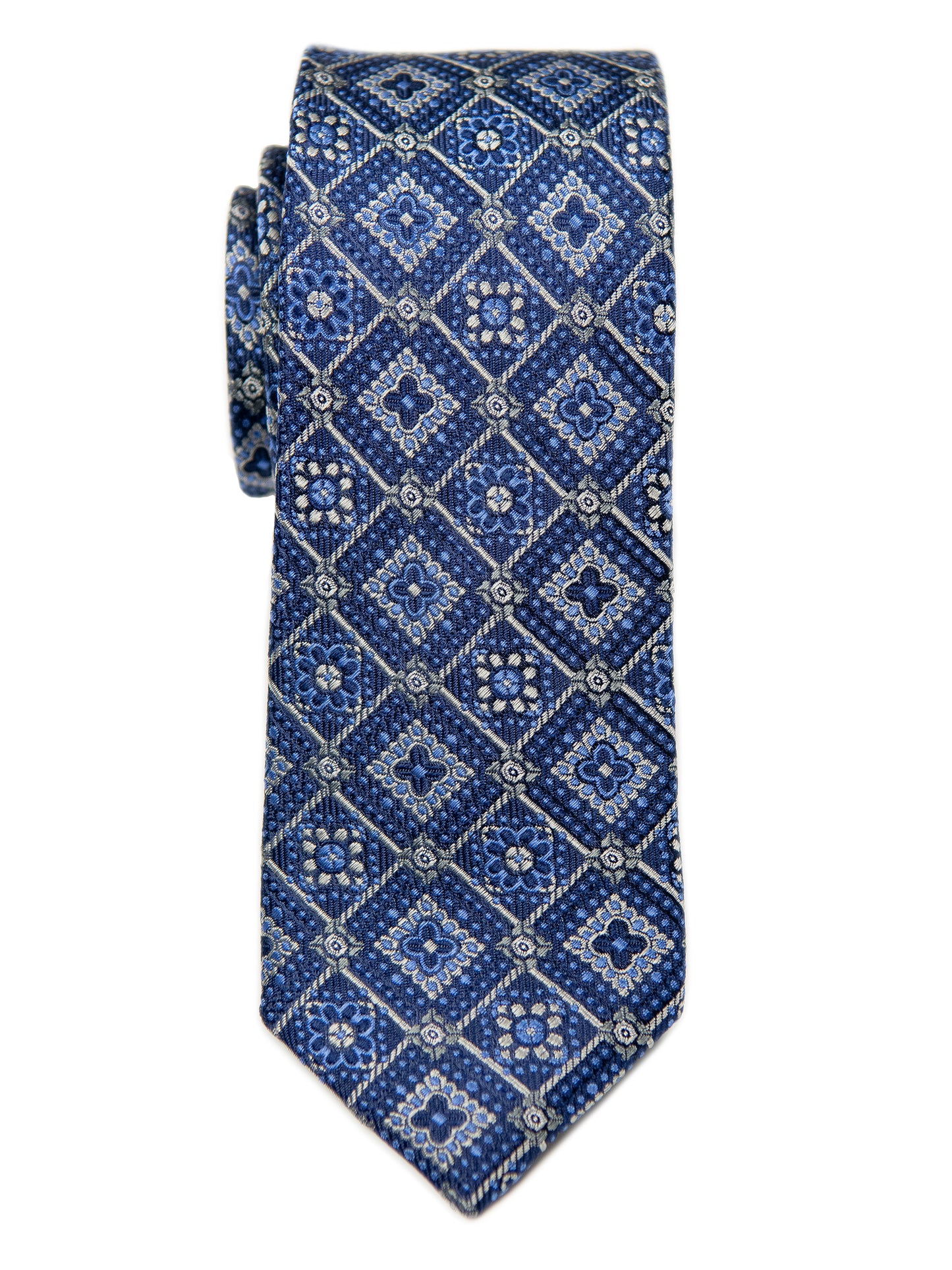 Heritage House 29640 Boy's Tie - Neat - Blue