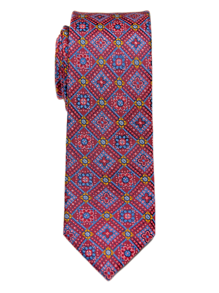 Heritage House 29642 Boy's Tie - Neat - Red Multi