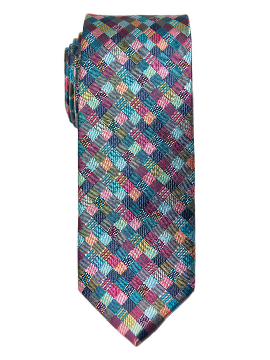Heritage House 29656 Boy's Tie - Check- Multi Color