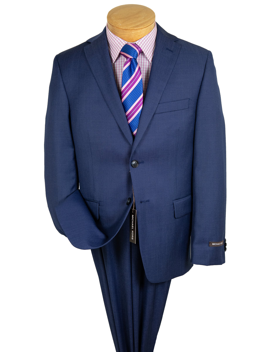 Michael Kors 29881 Boy's Suit - Sharkskin - Bright Blue
