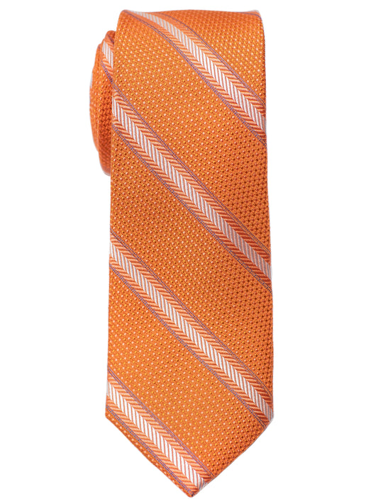 Heritage House 30673 Boy's Tie - Stripe- Orange