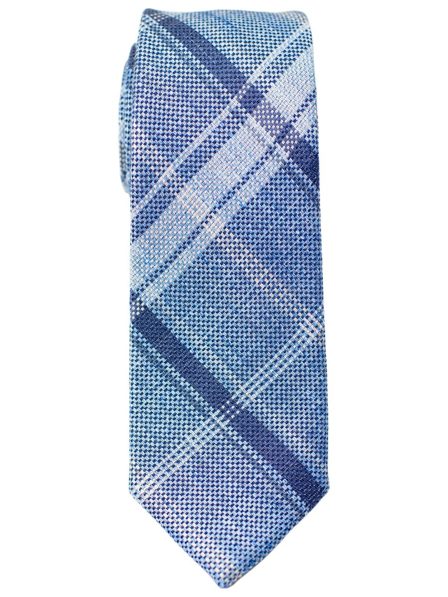 Heritage House 30689 Boy's Tie - Plaid- Blue