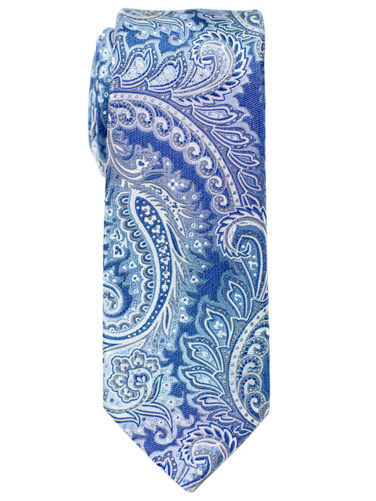 Heritage House 30691 Boy's Tie - Paisley- Blue