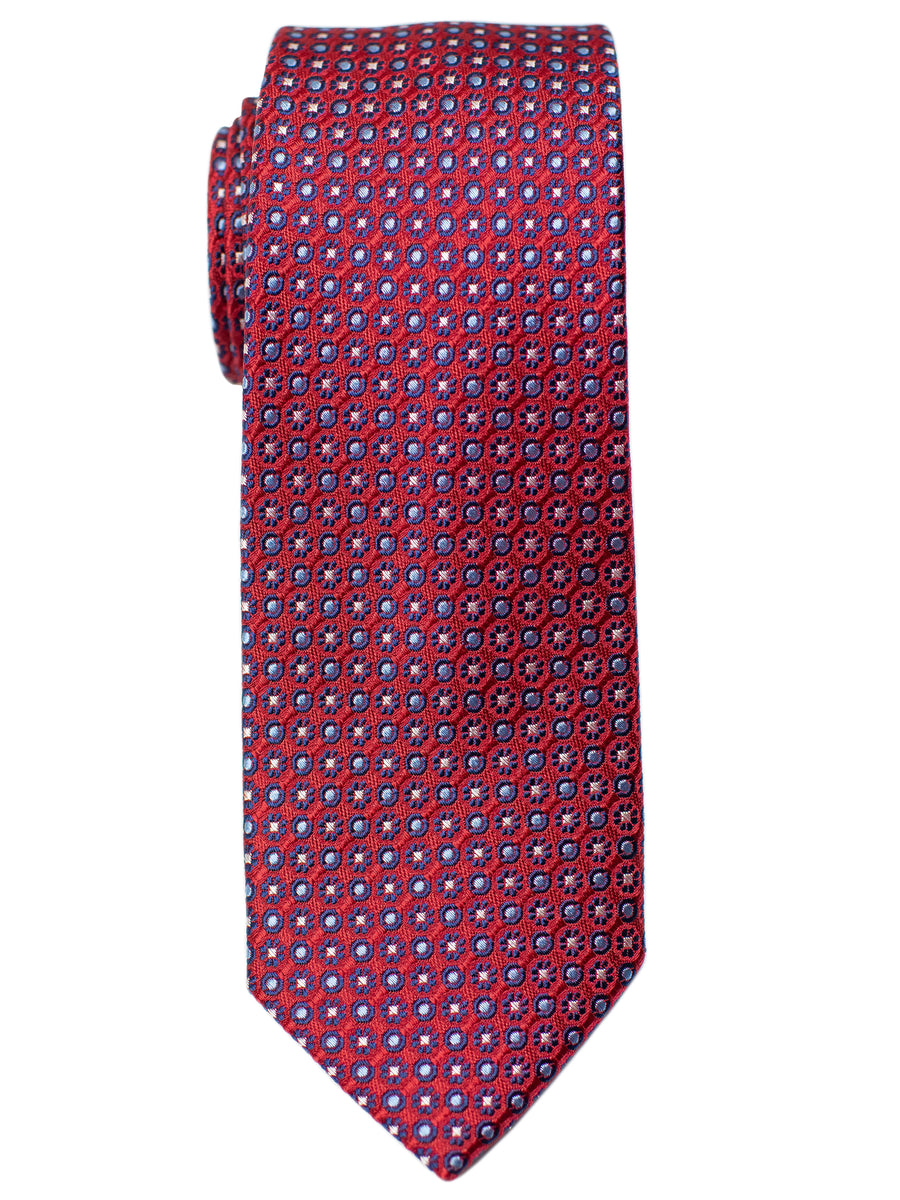 Heritage House 30713 Boy's Tie - Neat- Red/Blue