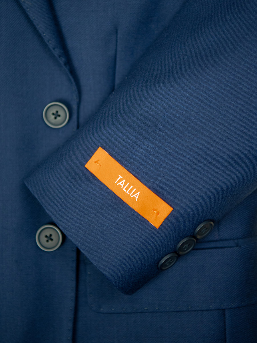Tallia 31281  Boy's Suit - Solid Gabardine - 100% Wool - Blue