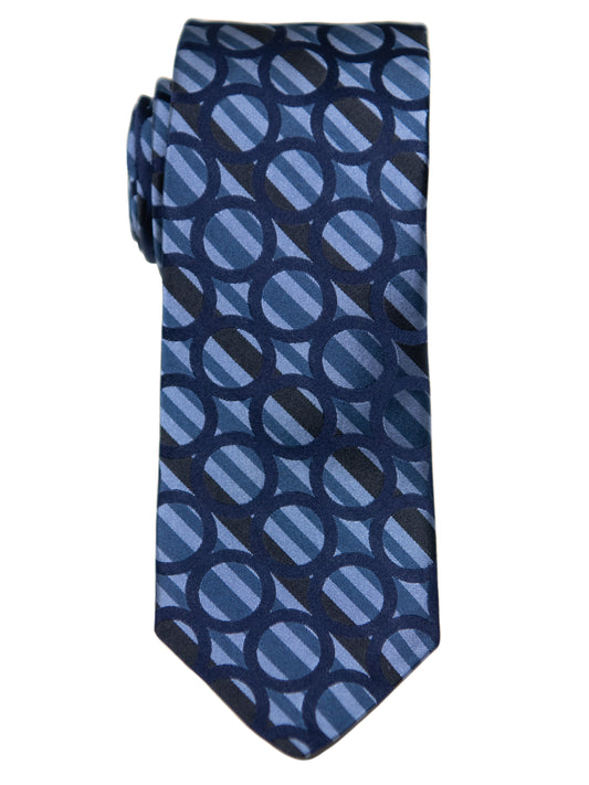 Heritage House 31544 Boy's Tie- Geo - Navy