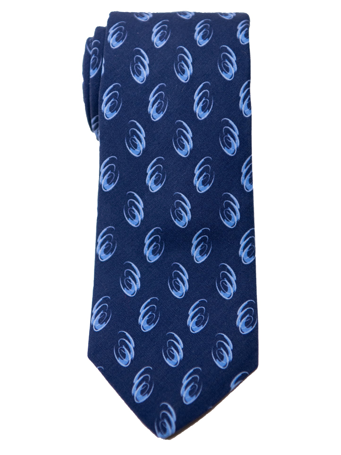 Heritage House 31552 Boy's Tie- Neat - Navy/Sky