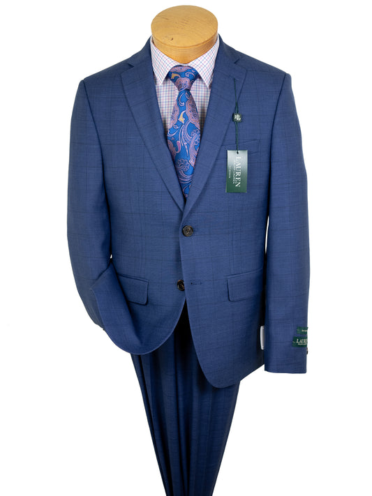 Lauren Ralph Lauren 31838 Boy's Suit Separate Jacket - Plaid- Bright Navy