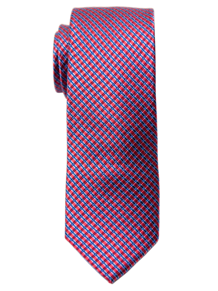 Heritage House 32090 Boy's Tie - Neat- Red/Blue