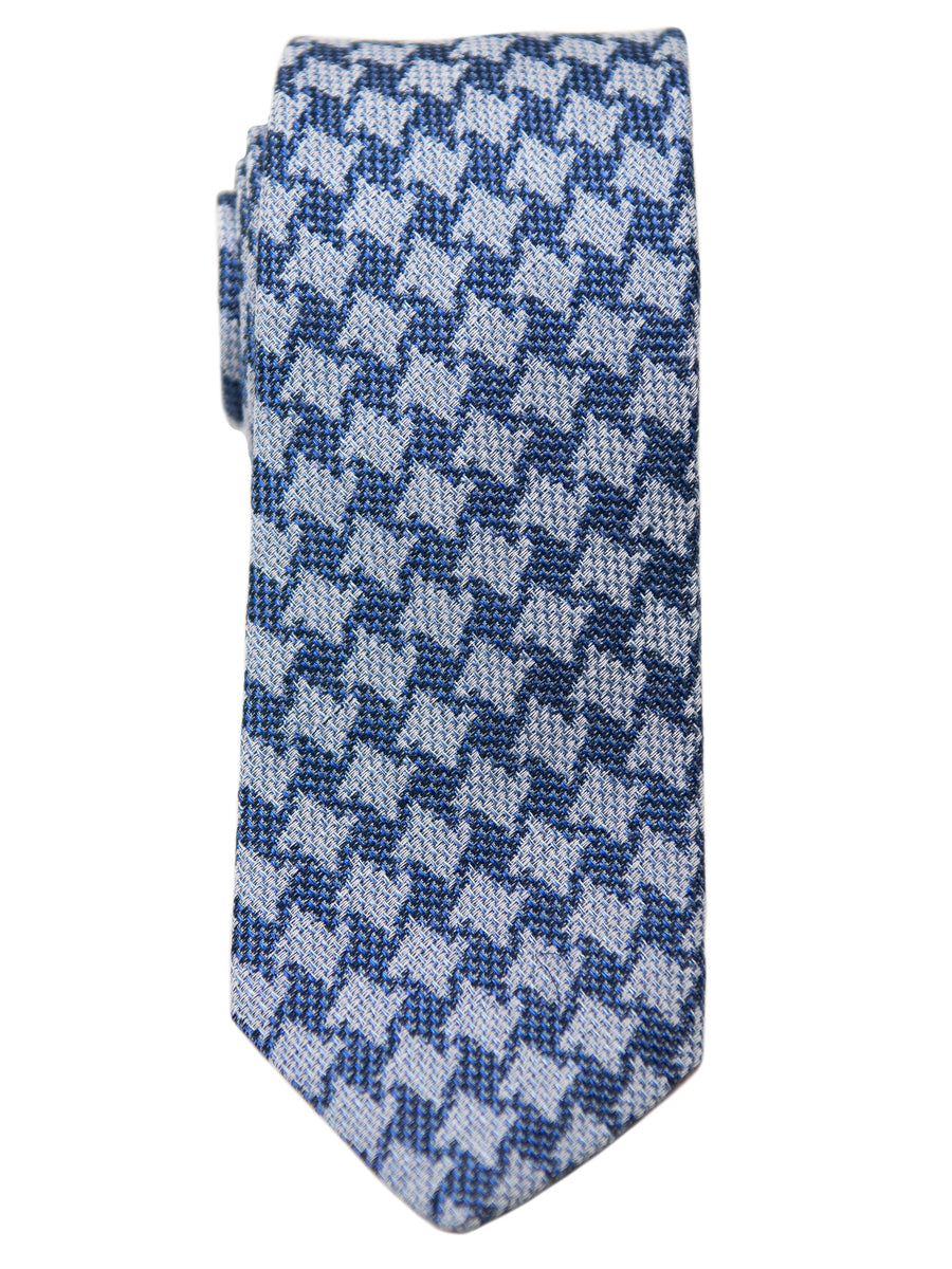 Dion  Boy's Tie - 32499 - Houndstooth - Navy/Grey
