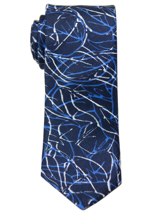 Dion  Boy's Tie - 32501 - Neat - Navy/Blue