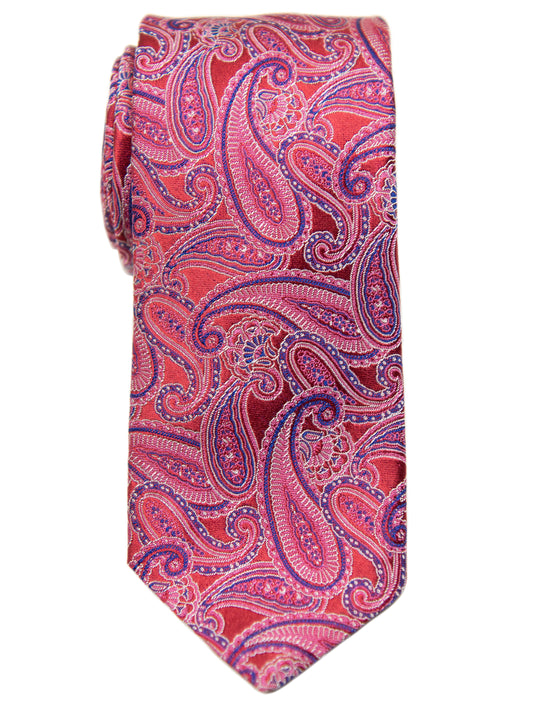 Dion  Boy's Tie 32736 - Paisley - Red/Blue