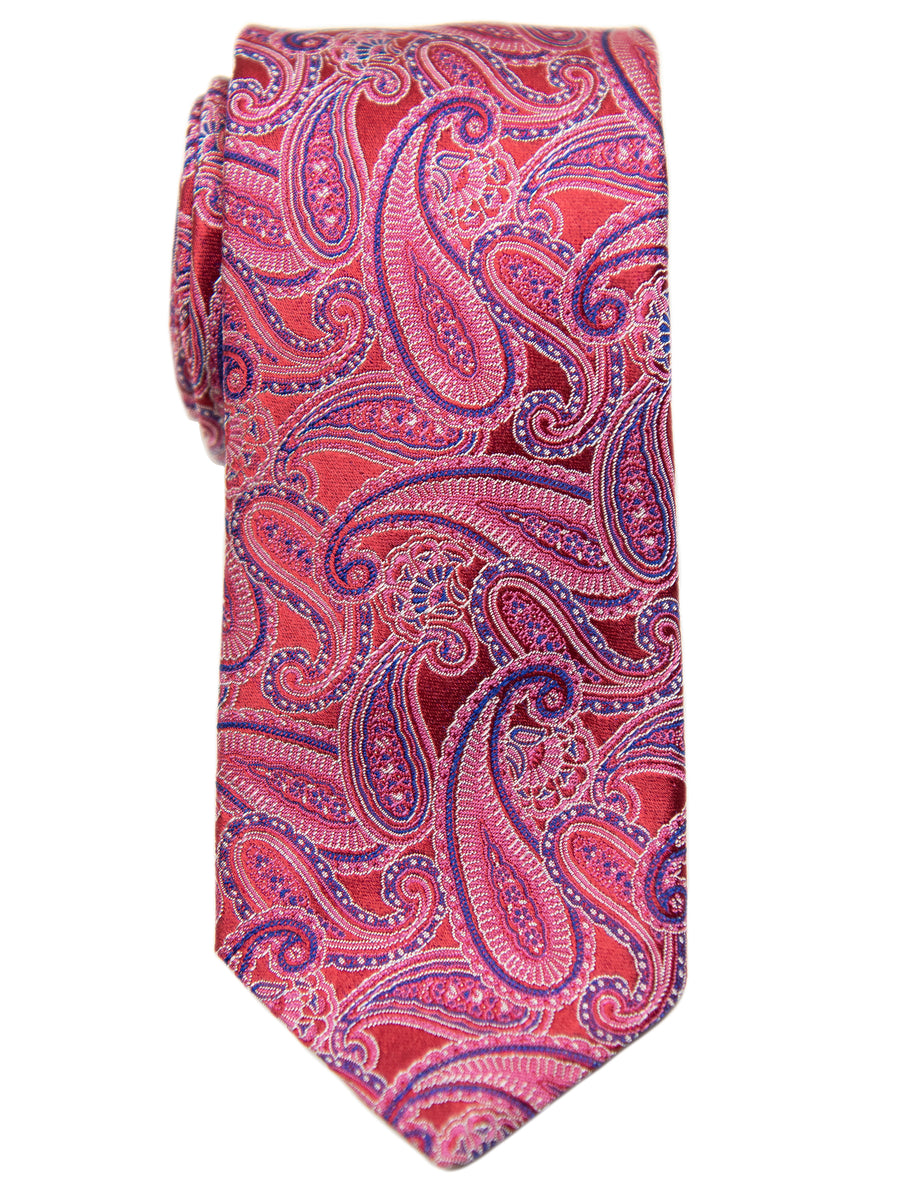 Dion  Boy's Tie 32736 - Paisley - Red/Blue