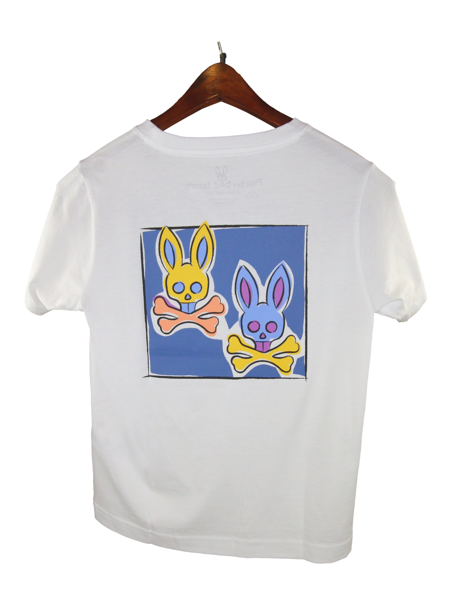 Psycho Bunny 33009 Boy's Short Sleeve - Tee - White