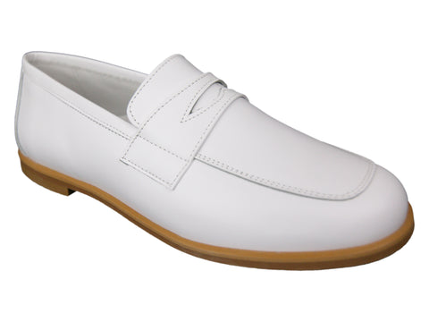 Image of de Osu Boy's Shoe 33273 - Loafer - White