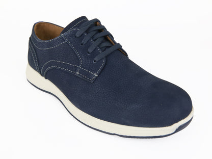 Florsheim 33686 Boys' Oxfords - Supacush Jr. - Suede - Navy
