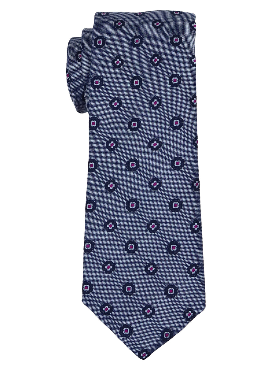 Dion  Boy's Tie 33993 - Neat - Grey/Navy