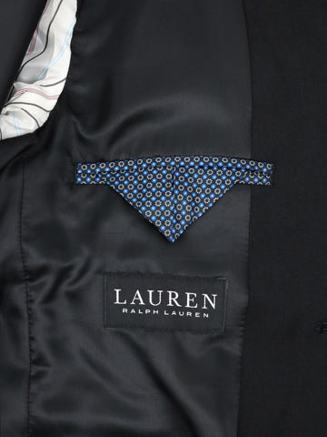 Image of Lauren Ralph Lauren 34223 Boy's Suit Separate Jacket - Solid Gab - Black