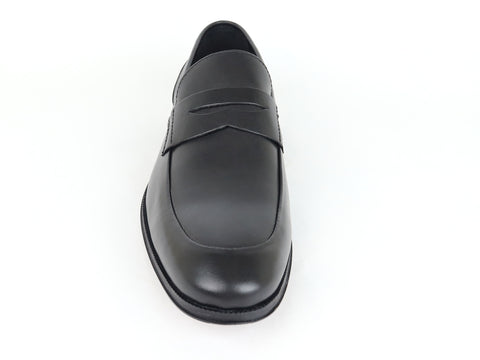 Image of Florsheim 34539 Boy's Dress Shoe-Penny Loafer-Smooth- Black