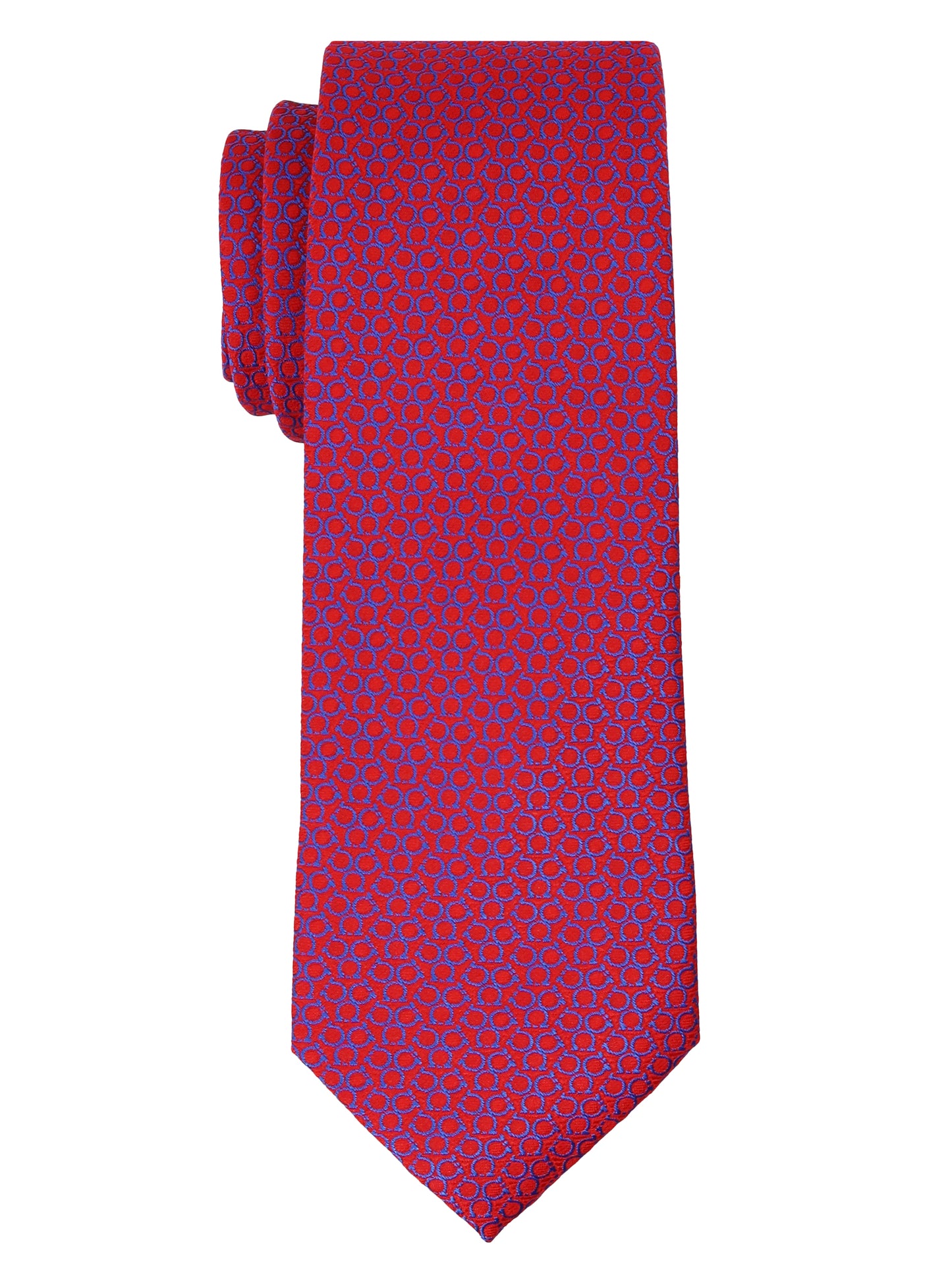 Heritage House 34565 - Boy's Tie - Neat - Red/Blue