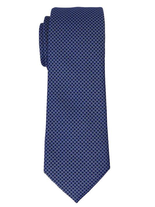 Heritage House 34575 - Boy's Tie - Neat - Navy/White