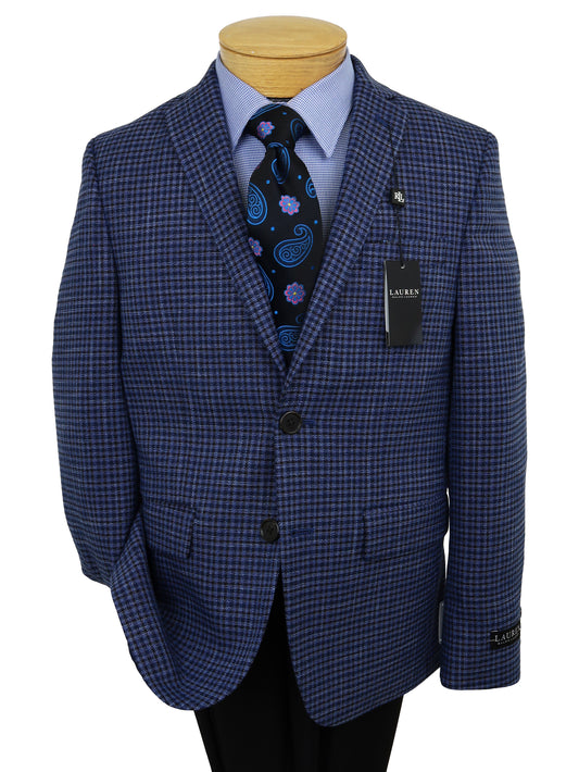Lauren Ralph Lauren Boy's Sport Coat 34732 Blue/Black Plaid