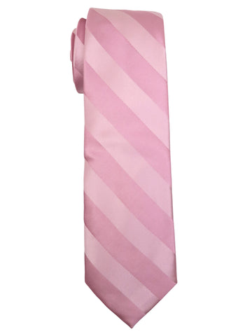 Heritage House 34785 - Boy's Tie - Tonal Satin Stripe - Pink