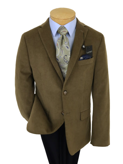 Lauren Ralph Lauren Boy's Sport Coat 34825 Camel Corduroy