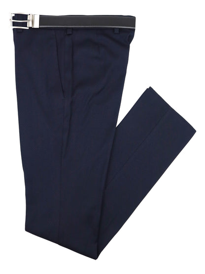 Andrew Marc 34935 Boy's Skinny Fit Suit - Neat - Navy