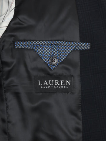 Image of Lauren Ralph Lauren 35054 Boy's Suit - Plaid - Black