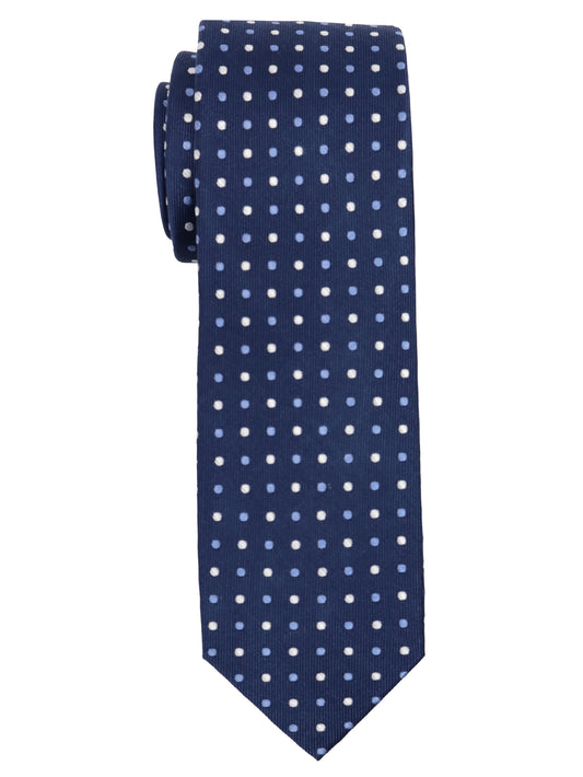 Enrico Sarchi 35134 - Boy's Tie - Polka Dot - Navy/Blue