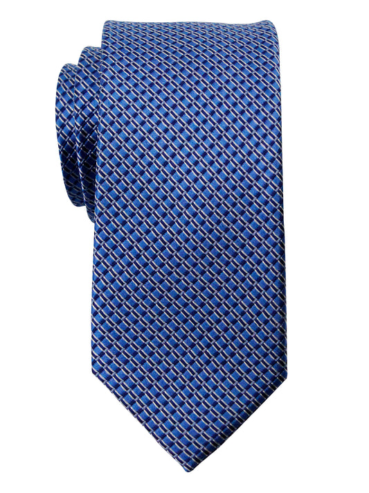 Heritage House 35730 - Boy's Tie - Neat - Blue/Navy