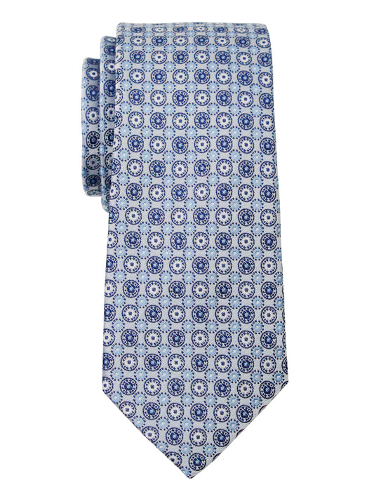 Heritage House 35745 - Boy's Tie - Neat - Powder/Silver