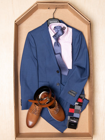 Complete Blue Suit Outfit 35845