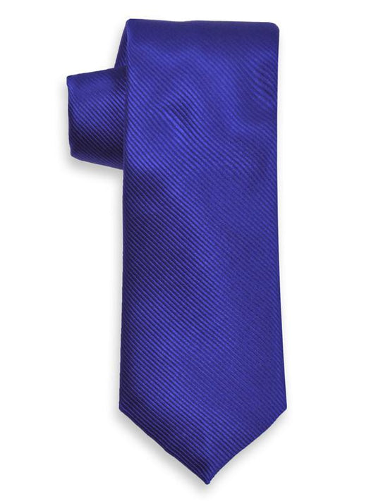 Heritage House 3757 100% Woven Silk Boy's Tie - Tonal Stripe - Royal