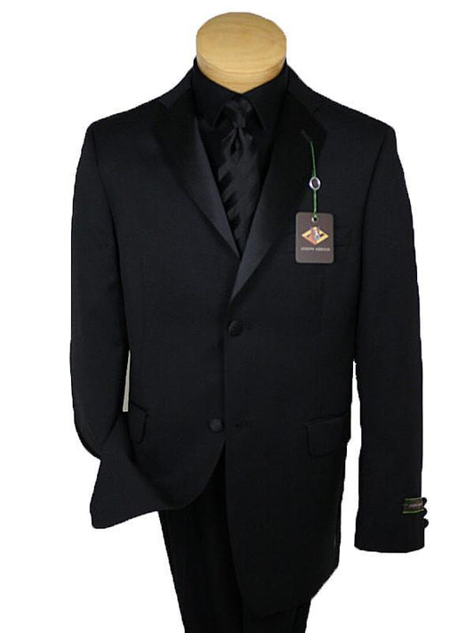 Joseph Abboud 548 Boy's Tuxedo - Solid - Black
