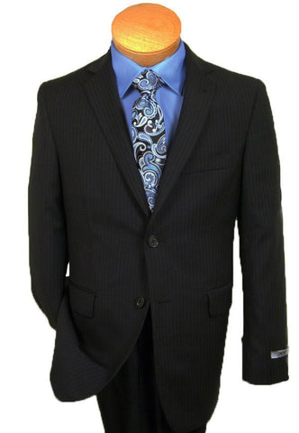 Image of DKNY 8503 Boy's  Suit - Stripe - Black
