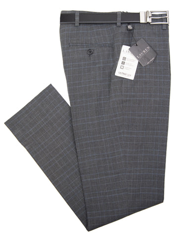 Lauren Ralph Lauren  34921P Boy's Suit Separate Pant - Plaid - Grey